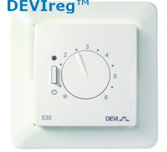 Терморегулятор для теплої підлоги DEVIreg 530