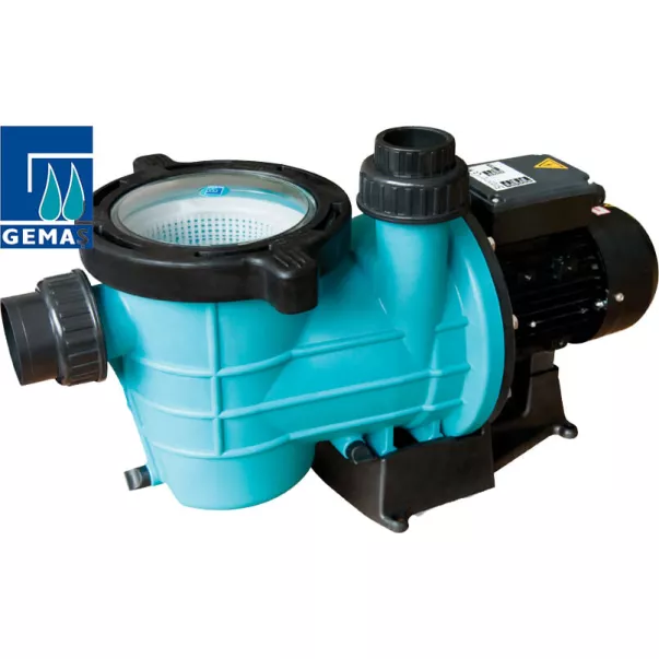 Gemas Streamer 2010 STRN-80M 21,7 м3/година, 0,85 кВт, 230 В насос для басейну - Фото №10