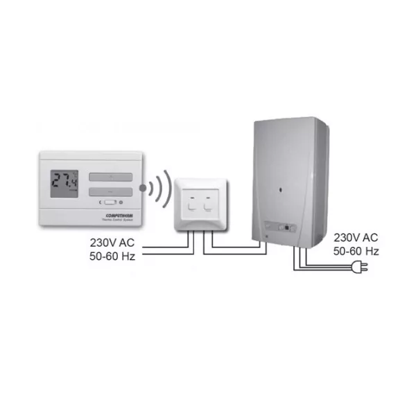 COMPUTHERM Q3 RF бездротової цифрової термостат для котлів - Фото №4