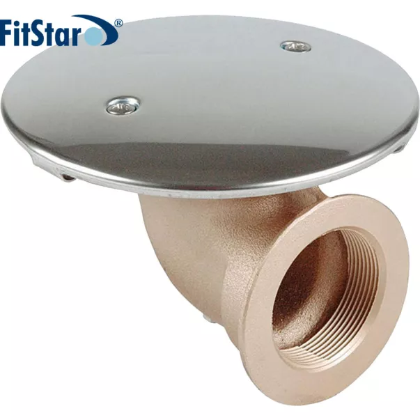 Fitstar донний злив для басейну під бетон бічне підключення