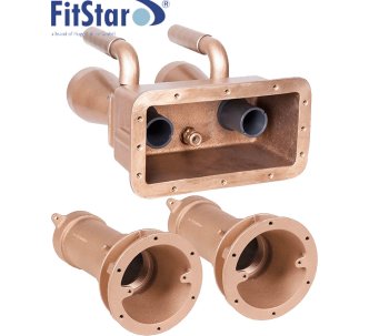 Fitstar Evolution заставна для противотока + фланці