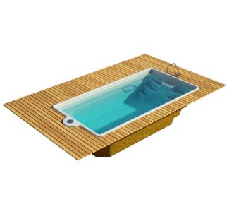 LuxePools Koro 500*265 см композитный бассейн премиум класса 
