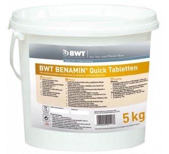 Шок-хлор в таблетках (20г) BWT Benamin Quick 5 кг
