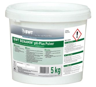 BWT Benamin pH-plus Pulver средство для повышения рН, 5 кг