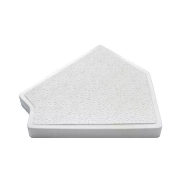 Emaux кутовий елемент для решітки переливу 300*28.5 мм (45°)