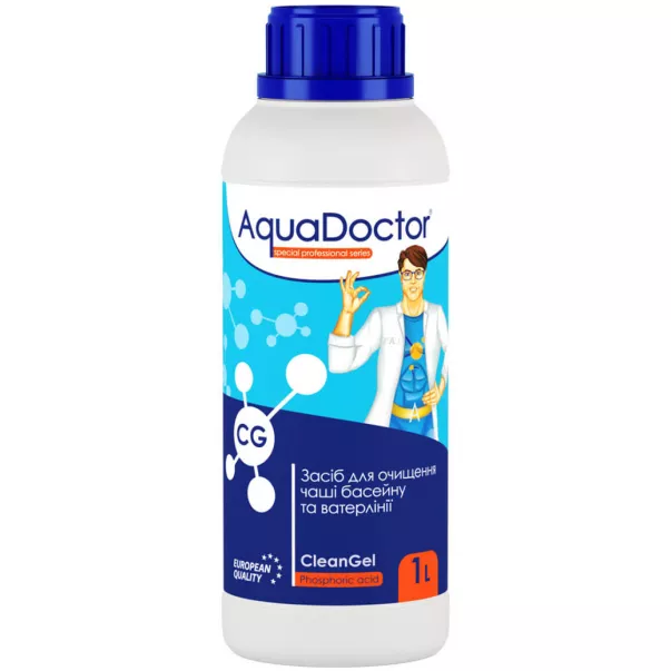 AquaDoctor CG CleanGel засіб для очищення ватерлінії 1 л