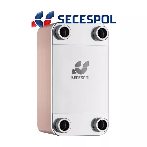 Secespol LC110-40-2 пластинчастий теплообмінник для опалення та ГВП