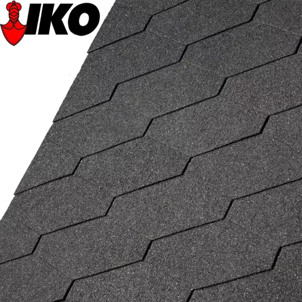 IKO Number One Tri Black битумная черепица