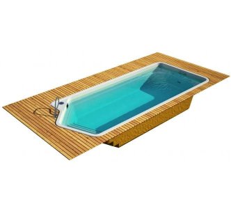 LuxePools Adaman 820*350 см композитный бассейн премиум класса