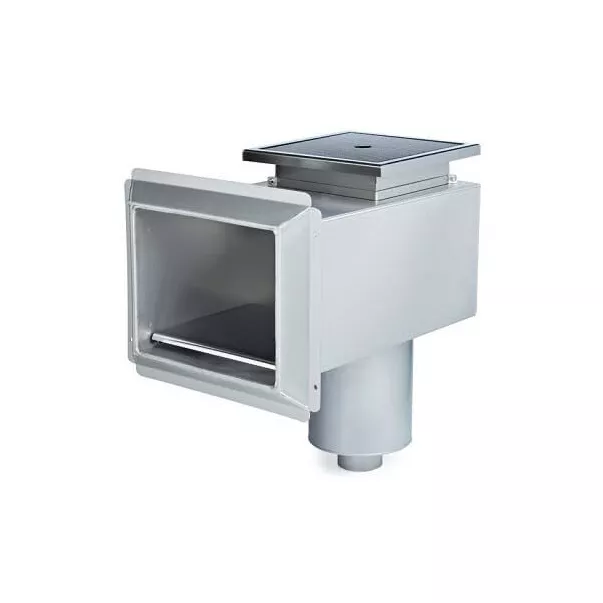 Pahlen (112989) скіммер для басейну зі стандартною горловиною з нержавіючої сталі під бетон