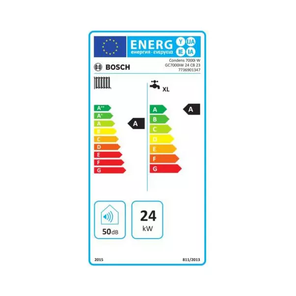 Bosch Condens GC 7000iW 24/28 C 23 28,7 кВт конденсаційний котел газовий двоконтурний - Фото №3