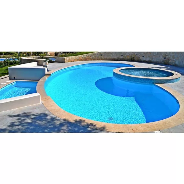 Elbe Adriatic Blue CLASSIC ПВХ пленка для бассейна (лайнер) 2,00 м - Фото №3