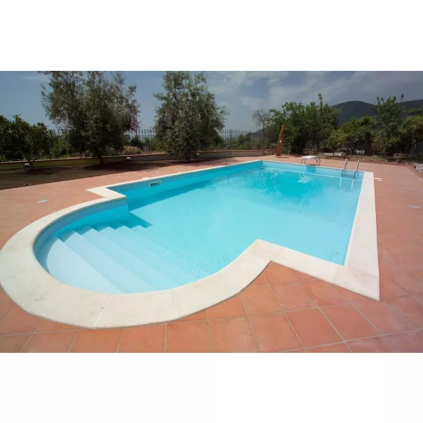 Elbe Light Blue CLASSIC ПВХ пленка для бассейна (лайнер) 2,00 м - Фото №2