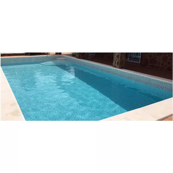 Elbe SUPRA Mosaic Grey ПВХ пленка для бассейна (лайнер) с акриловым лаковым покрытием - Фото №6