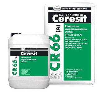 Ceresit CR 66 2-х компонентний гідроізоляційний склад