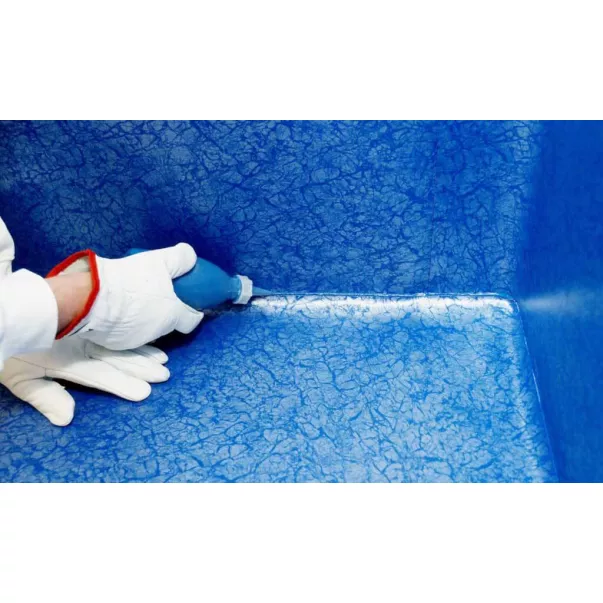 Elbe Blue Pearl ПВХ пленка для бассейна (лайнер) с акриловым лаковым покрытием - Фото №5