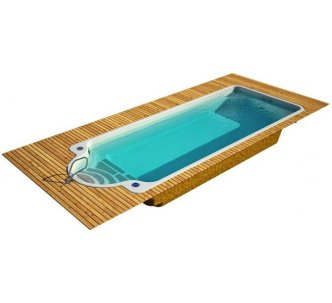LuxePools Garda 950 * 370 см композитний басейн преміум класу