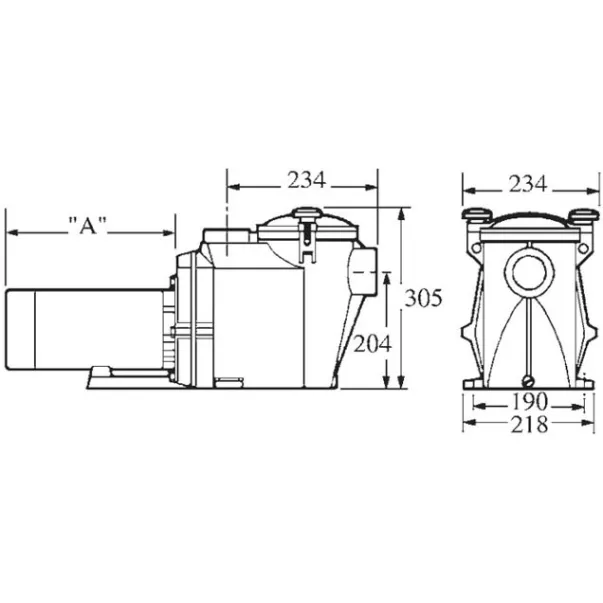 Hayward RS II RS3016VSTD 19,5 м³/час, 1,1 кВт, 230 В насос для бассейна с переменной скоростью - Фото №5