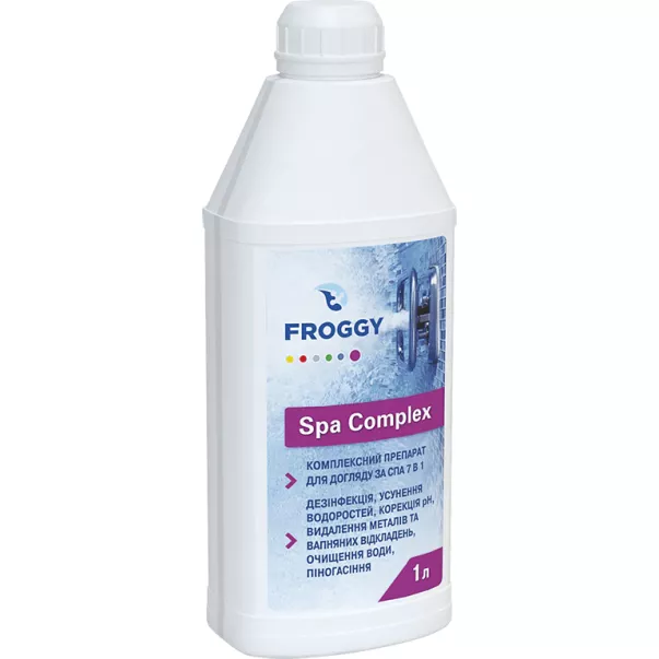 Spa complex Froggy комплексное средство для ухода за водой СПА 1 л - Фото №2