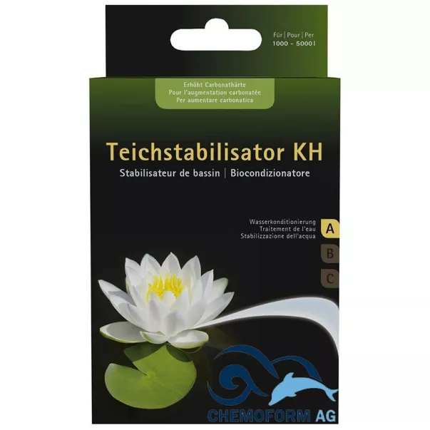 Teichstabilisator GH Planet Aquafair препарат для стабілізації карбонатної жорсткості 3 * 100 гр