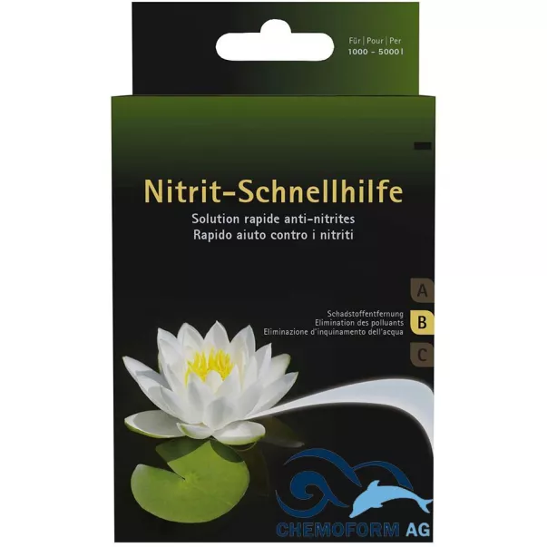 Nitrit Schnellhilife Aquafair препарат для зниження рівня нітритів 4 * 50 гр