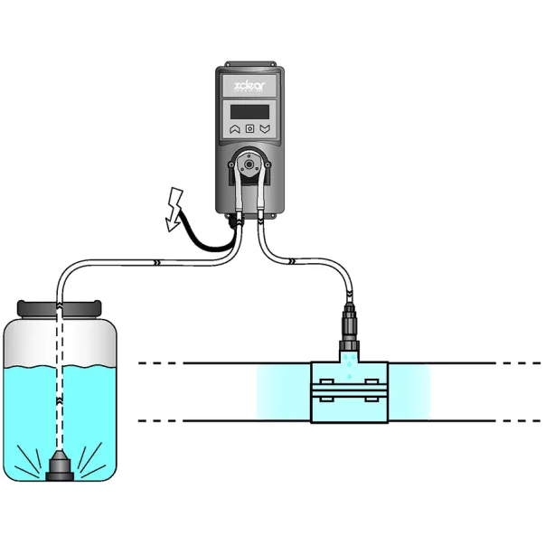XClear Pond Dispense дозирующий насос для пруда перистальтический 60 мл/час - Фото №4