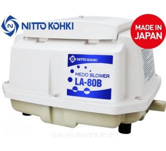 Nitto Kohki LA-80B компрессор для пруда поршневого типа