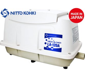 Nitto Kohki LA-120A компрессор для пруда поршневого типа