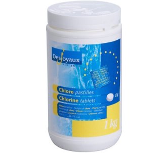 Desjoyaux Chlorine Shock tab.20g шок хлор в таблетках (20г), 1 кг