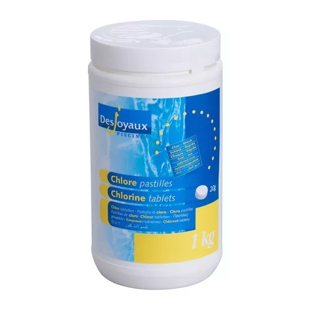Desjoyaux Chlorine Shock tab.20g шок хлор в таблетках (20г), 1 кг