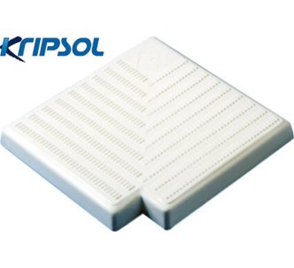 Kripsol угловой элемент для переливной решетки 90° 295/20 мм