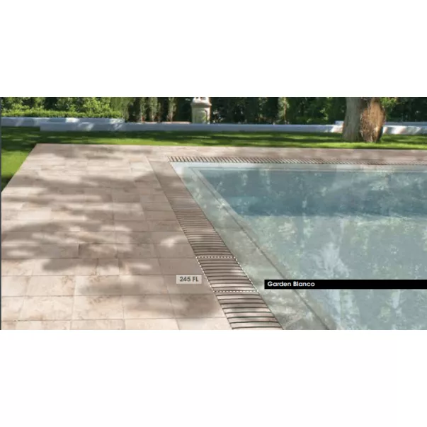 Rosa Gres 245FL Anti Slip 245х22 мм керамічна решітка переливу - Фото №12