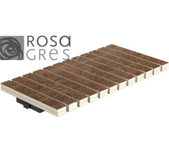 Rosa Gres 245FR 245х22 мм керамогранитная решетка перелива 