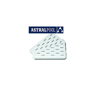 Astral угловой элемент для переливной решетки 45° 195/22 мм