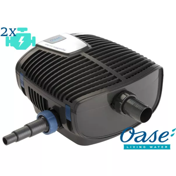 Oase AquaMax Eco Twin 20000 насос для пруда погружной струйно-каскадный - Фото №2
