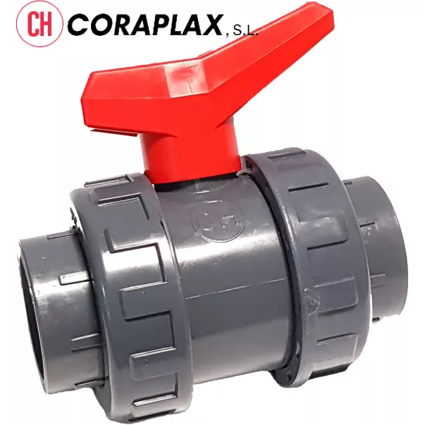 Кран кульовий д.32 Coraplax - Фото №2