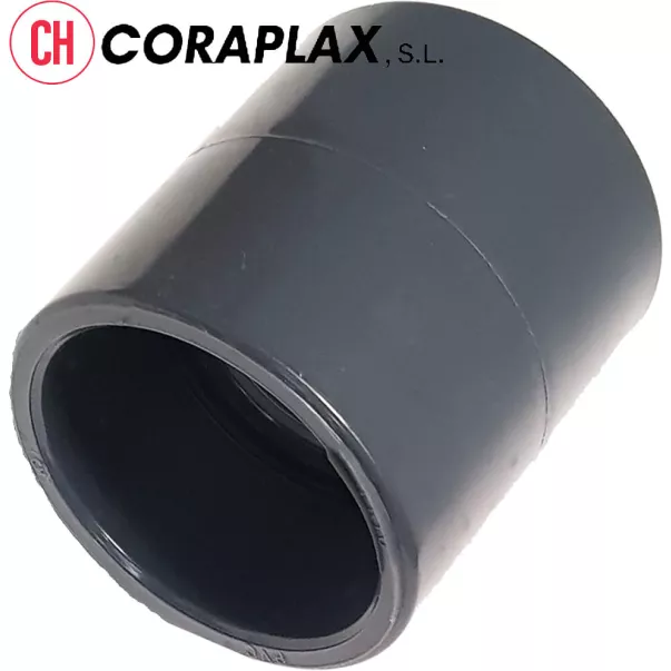 Муфта ПВХ клейова сполучна д.200 Coraplax - Фото №2