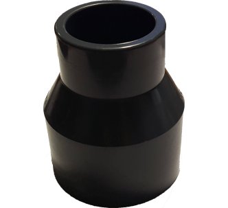 Редукція довга ПВХ Ø 140-125х110 мм Coraplax