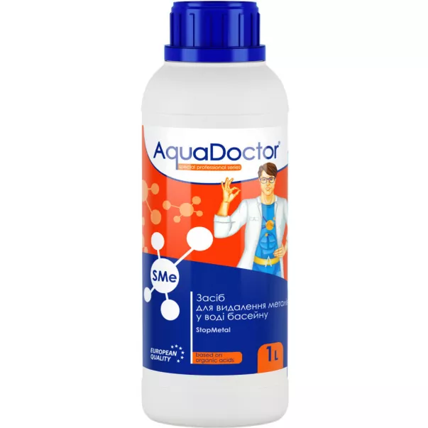 AquaDoctor SMe StopMetal средство для удаления металлов 1 л