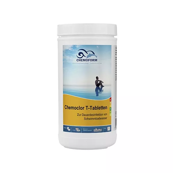 Chemoform T-Tabletten хлор длительного действия, 20г, 1 кг