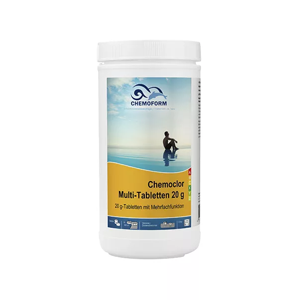 Chemoform Multitab хлор 4 в 1 в таблетках 20г 1 кг