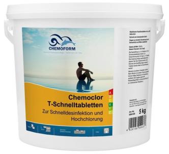 Chemoform Chemochlor T-Schnelltabletten шок хлор в таблетках (20г) 5 кг