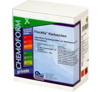 Chemoform Flockfix Kartushen коагулянт в картушах (8х125 г) 1 кг