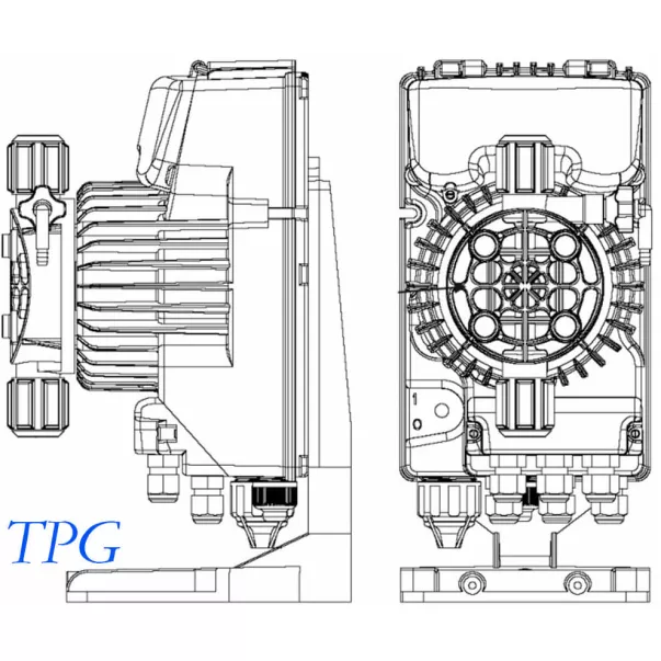 Seko TPG603 8 л/ч насос дозатор для бассейна - Фото №5