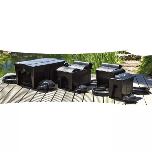 Oase BioSmart Set 7000 фильтрационная установка для пруда комбинированная с ультрафиолетовой лампой 12 Вт - Фото №4
