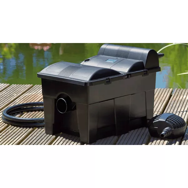 Oase BioSmart Set 14000 фільтраційна установка для ставка комбінована з ультрафіолетовою лампою 14 Вт - Фото №3