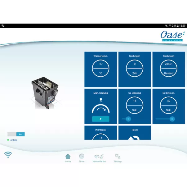 Oase BioTec Premium комбінований фільтр для ставка - Фото №3