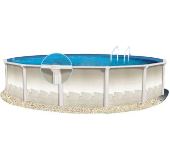Atlantic Pools Esprit Serenada сборный бассейн 366 см серый