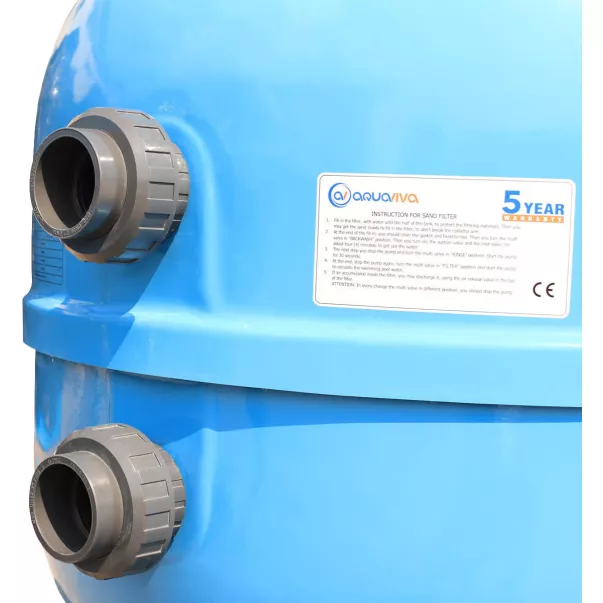 AquaViva M1250 56 м3/год піщаний фільтр для басейну - Фото №3