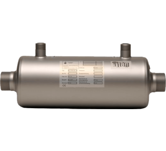 Maxdapra D-TWT-Ti 35 42 кВт спіральний теплообмінник